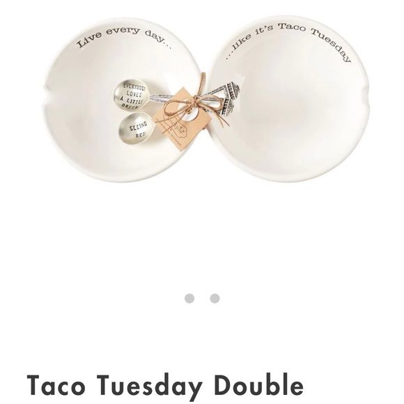 Mud Pie Dining Nwt Mud Pie Salsa Bowl Poshmark